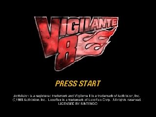 Vigilante 8 screenshot 4 for Nintendo 64